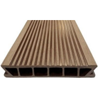 Террасная доска цвет Коричневая Deckron (Декрон) 28*153*4000 мм